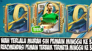 WAH TERLALU MURAH NIH!! REKOMENDASI PEMAIN GRATISAN MINGGU KETIGA EVENT CAPTAINS EA FC 25 MOBILE