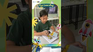 Ini belajar apa lagi main sih? 🤔  #aici #belajarrobotik #robotics #koding