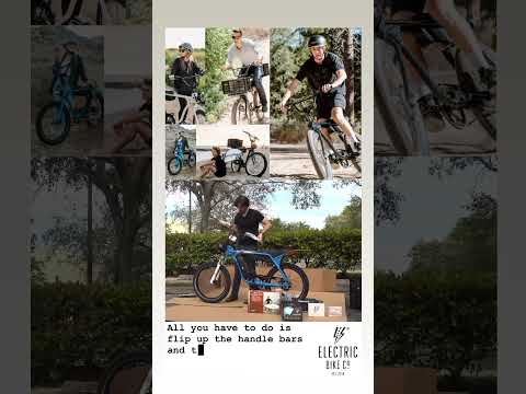 Electric Bikes made in USA and delivered Fully built - see how we do it