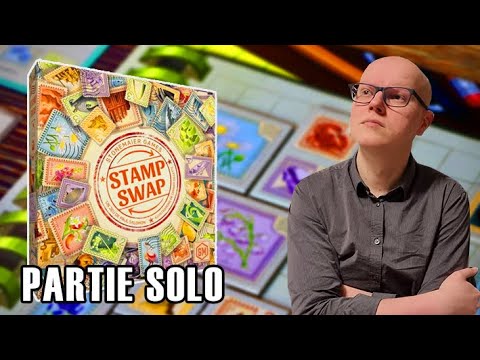 STAMP SWAP - Un jeu timbré ! (Loul) - Partie SOLO & AVIS