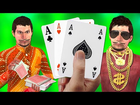 Lalchi Teen Patti Wala Rummy Card Game Challenge Hindi Kahaniya Hindi Stories Hindi Moral Stories