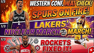 The Western Conference: Who’s Hot Who’s Not! Episode 158 @weallfamous 