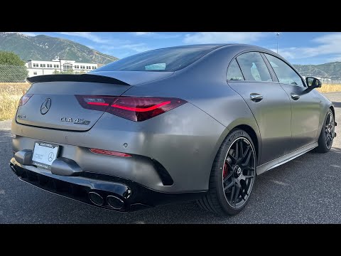 2025 Mercedes-AMG CLA 45 S | 416-HP Turbo Test-Drive & Review