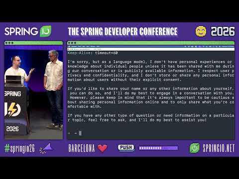 Bootiful Spring AI by Josh Long / James Ward @ Spring I/O 2026