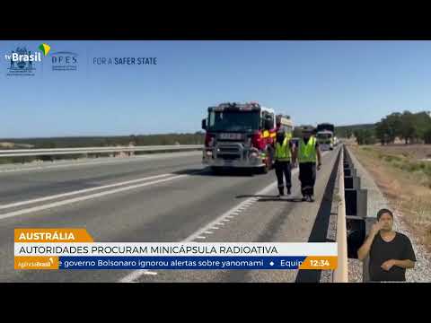 Autoridades da Austrália procuram cápsula radioativa
