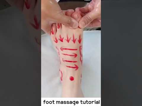 Foot massage tutorial #footmassage #footpainrelief #footpain #massagetechniques