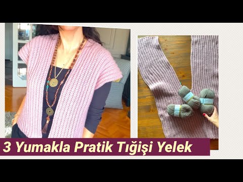 Tığişi Yelek / Crochet Vest