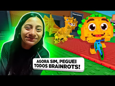 SURTEI MUITO NESSE EVENTO COM MINHA MÃE E MINHA IRMÃZINHA PEGOU TODOS OS BRAINROTS QUE ELA SONHAVA🌮🔥