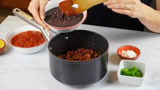 You NEVER tried BEANS like this. EASY TRICK for a Mexican Recipe. ASMR