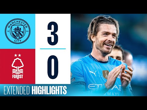 EXTENDED HIGHLIGHTS | Man City 3-0 Nottingham Forest | Bernardo, De Bruyne & Doku GOALS!