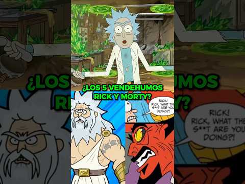 ¿<strong>LOS</strong> 5 MAYORES VENDEHUMOS DE RICK Y MORTY? #<strong>shorts</strong>