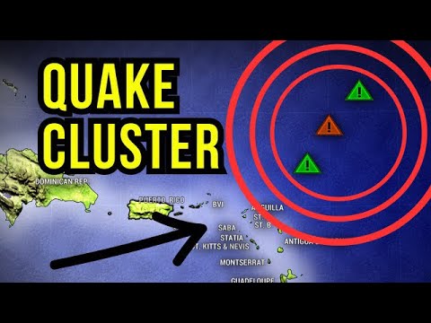 Caribbean Earthquakes Increasing…