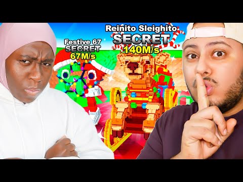 Le Père Noël m’offre un Brainrot RARE sur Roblox 😱🎁 #robloxfr #robloxshorts