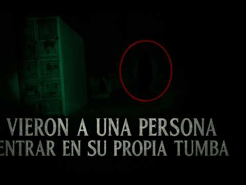 Vieron a una persona entrar en su propia tumba… y nunca salió