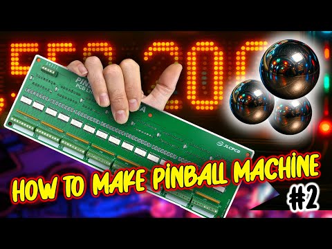 AMAZING with this PCB I almost built the whole pinball machine
