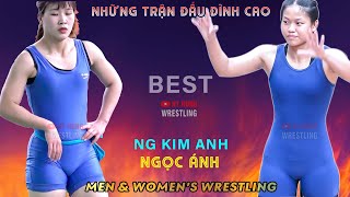 SIÊU PHẨM VẬT NỮ ." NGỌC ÁNH - KIM ANH".The Techniques of Vietnamese Women's Wrestling