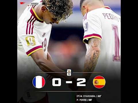 España destruyó a Francia - Análisis táctico - España finalista del Mundial 2026 🔥