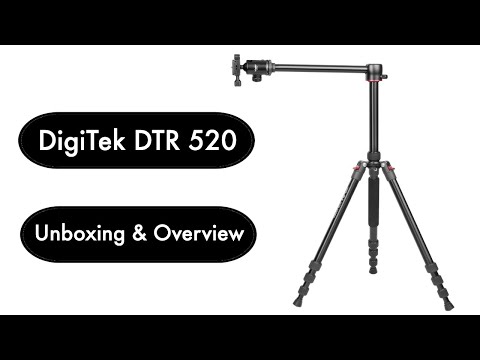 Digitek DTR 520BH Tripod Unboxing and Overview(Best for YouTubers)