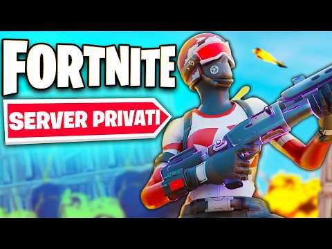 🔴LIVE | Gioco a FORTNITE INSIEME A VOI nei SERVER PRIVATI!