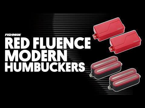 Red Fluence Modern Humbuckers