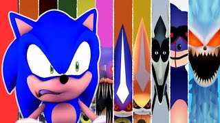 Sonic Watch SONIC.EXE Phase 1 VS Phase 2 VS Phase 3-14 VS Phase 15-20 In Incredibox Sprunki!