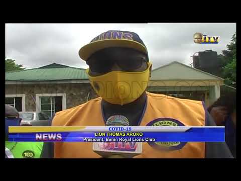 Benin Royal Club Sensitizes Public On Covid 19 Preventive