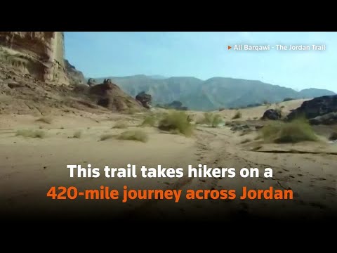 YouTube video thumbnail: The Jordan Trail: History and Culture on Foot