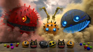 Monster Robot Ambush: Pac-Man's Desert Escape