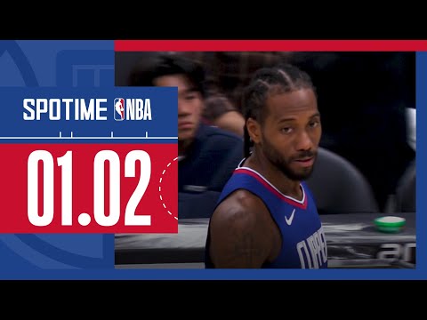 [SPOTIME NBA] '에이스의 복귀' 마이애미 vs LA 클리퍼스 & TOP5 (01.02)