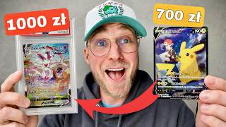 TRADE UP CZELENDŻ CZYLI ZAMIANKI ZA KARTY POKEMON !