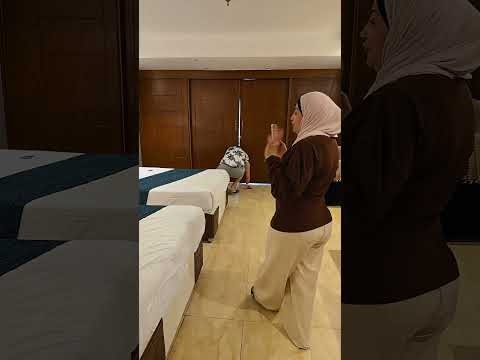 لما نسافر انا وزوجي ونصور الغرف #زواج #ضحك #مشاهير #عائلة
