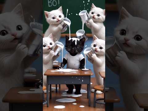बिल्लू काला हो गया 🙀 #cat #catsoftiktok #shortsfeed #trendingshorts #viralshorts