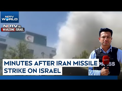 Iran Strike Israel | Minutes After Iran Missile Strike On Israel: NDTV Reports From Epicentre