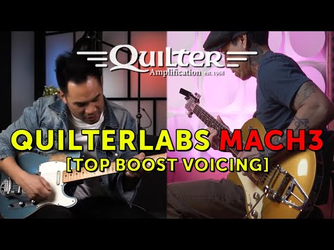 Quilter Labs | Mach 3 TOP BOOST Voicing Side by Side Comparison Demo