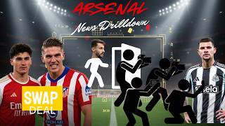 🚨 Arsenal News Drilldown: BRUNO BID DROPPED! Arsenal Exodus & Atlético SWAP BOMBSHELL!