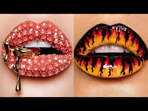 Lipstick Tutorials For 2024 💄 New Amazing Lip Art Ideas