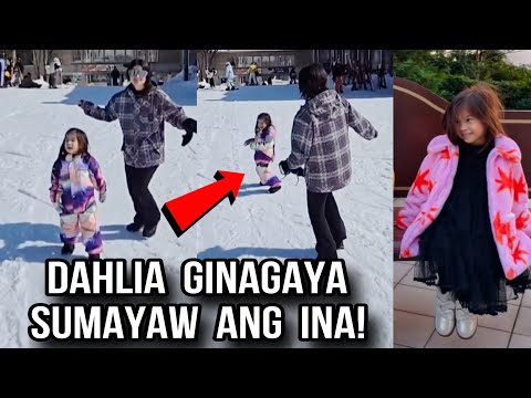 DAHLIA AMELIE AT ANNE CURTIS NAGSAYAWAN MATAPOS MAG SKI SA SNOW