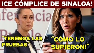 TRUMP HELADO! EMBARRAN A ICE CON NARCOS. CLAUDIA SACA PRUEBAS. FIN DEL JUEGO
