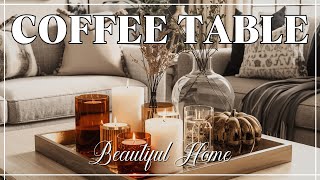 Fall Coffee Table Decor Ideas 2025 | Cozy & Stylish Living Room Inspiration