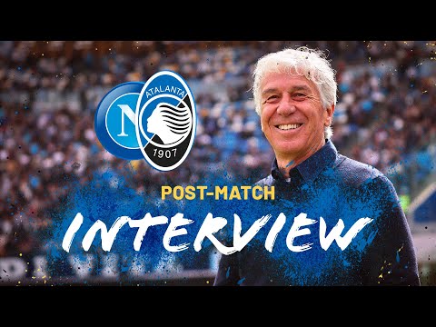 30ª #SerieATIM | Napoli-Atalanta 0-3 | Gian Piero Gasperini: “Abbiamo giocato una buona partita”