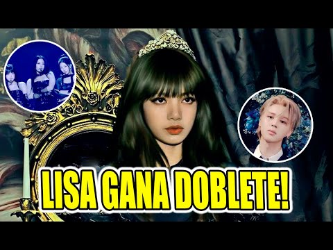 LISA GANA DOBLETE EN EMA 2024! JIMIN Y LESSERAFIM DOMINANDO