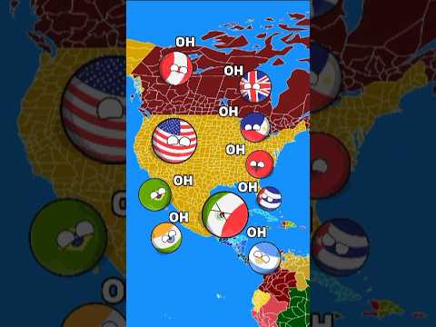 Mexico 🇲🇽 vs USA 🇺🇸 Roast battle 🔥🔥 #countryballs #geography #viralshorts