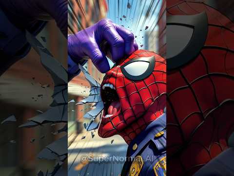 La venganza del pequeño Spider-man! 😯💥 #spiderman #marvel #ia