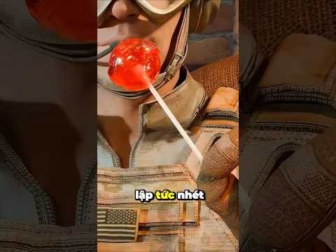 Tại sao lại nhét chiếc kẹo mút vào mồm người lính bị trúng đạn #shorts #facts