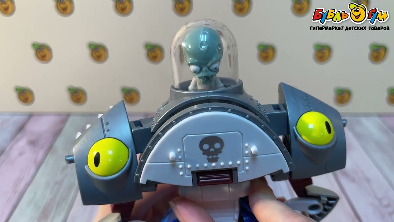 Фигурка-трансформер Lanson Toys 3в1 Подводный зомби-акулатроник - видео