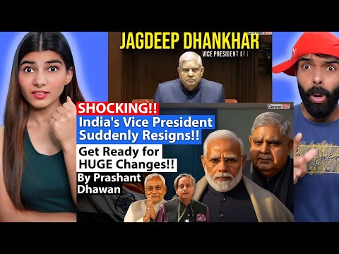 India's Vice President Suddenly Resigns!! Get Ready for HUGE Changes!!