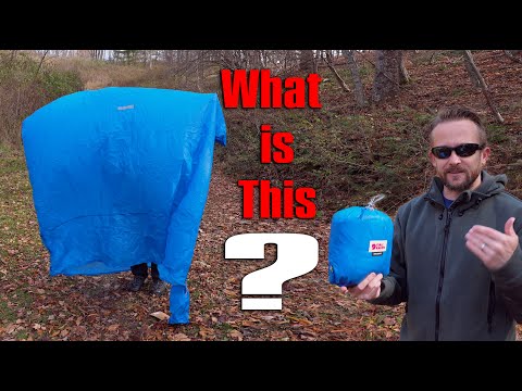 This is Going To Be VERY INTERESTING - Fjallraven Wind Sack Emergency Shelter - First Look & Preview