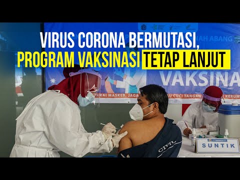 Virus Corona Bermutasi, Program Vaksinasi Tetap Lanjut