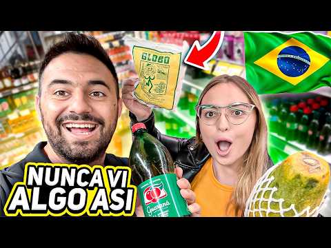 ASI ES EL SUPERMERCADO EN BRASIL🇧🇷 *En Argentina no existe esto*