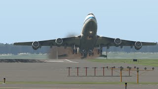 Boeing 747 Makes Emergency Landing Just Moments After Takeoff